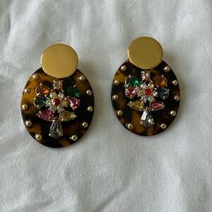 JCrew statement earrings